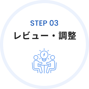 step03 レビュー・調整
